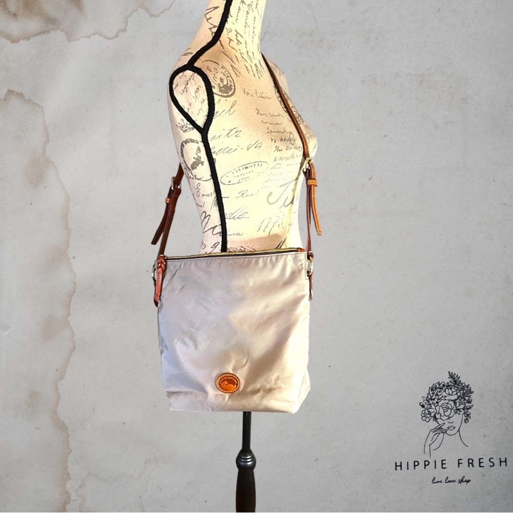 Dooney and Bourke Nylon Collection Gray Shoulder Bag